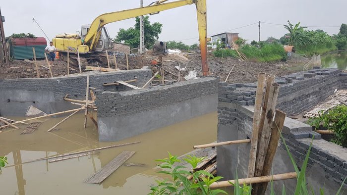 Xác định nguyên nhân sập trụ cầu khi đang thi công ở Hải Dương