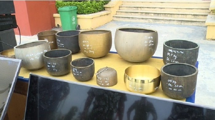 Tạm giữ 'siêu đạo chích' trộm cắp chuông đồng cùng nhiều tài sản của chùa ở Thái Bình