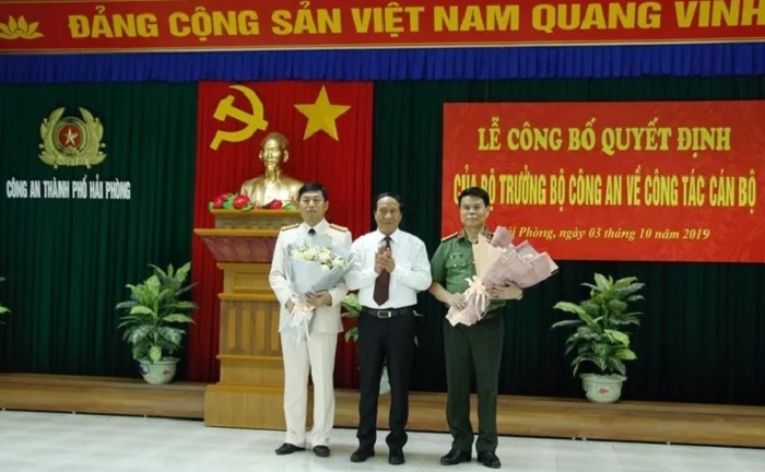 Đại tá Vũ Thanh Chương giữ chức Giám đốc Công an Hải Phòng