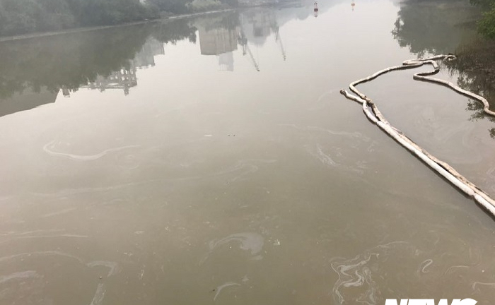 Vỡ đường ống, 7 khối dầu tràn ra môi trường: Công ty Xi măng Chinfon trần tình