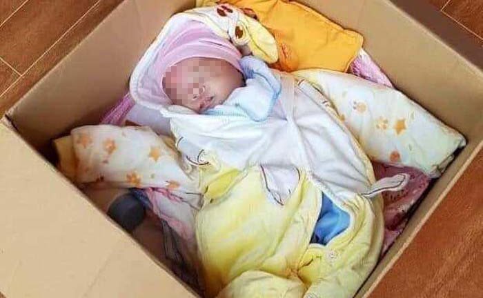 Nữ sinh bỏ rơi con trong chùa ở Thái Bình cùng tâm thư