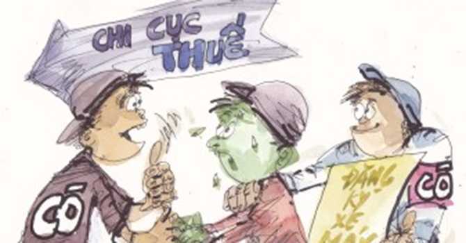 Chiêu lừa 30 phút có ngay giấy tờ của 'cò' đăng ký xe máy nhiều người mắc phải