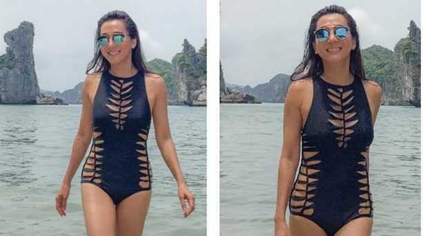 MC Nguyễn Cao Kỳ Duyên mặc bikini, khoe thân hình gợi cảm ở tuổi 51