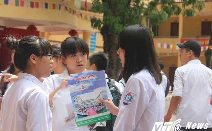 Đầu tuần tới sẽ công bố điểm xét tuyển vào lớp 10 tại Hà Nội
