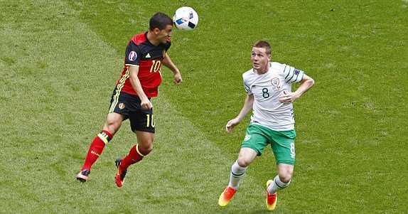 Trực tiếp Euro 2016: Bỉ vs Cộng hòa Ailen