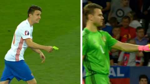 Xấu hổ cảnh cầu thủ Nga đùn đẩy nhau nhận băng đội trưởng