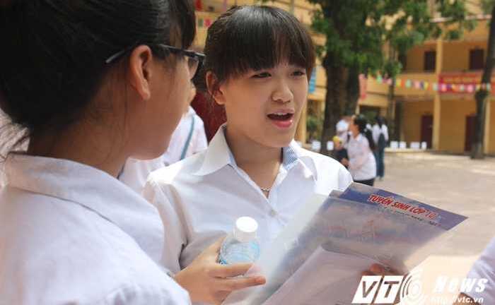 Trường THPT đầu tiên công bố điểm chuẩn lớp 10 năm 2016
