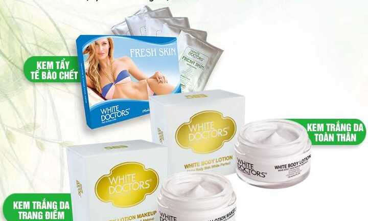 Bí quyết trắng da toàn thân hơn 80% sau 3 tuần cùng White doctors