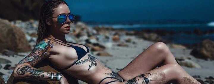 Hot girl 'hình xăm' xinh đẹp có hơn 500.000 người theo dõi trên mạng xã hội