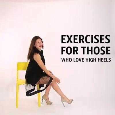 Những bài tập chân đơn giản cho cô nàng thích đi giày cao gót