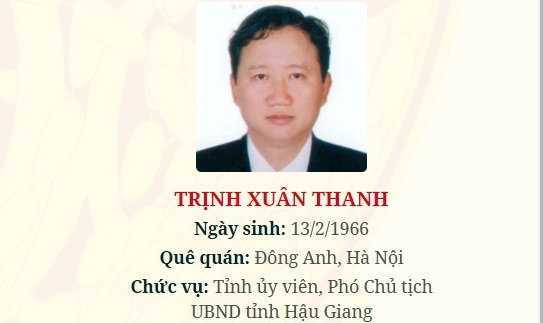 Infographic: Con đường công danh 'ngoạn mục' của ông Trịnh Xuân Thanh