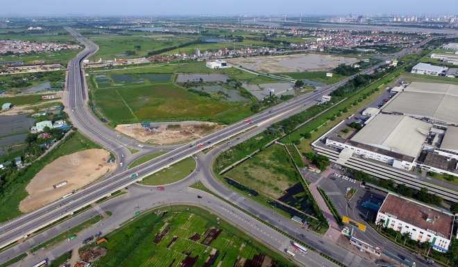 Chiêm ngưỡng đường Hoàng Sa, Trường Sa ở Thủ đô qua flycam