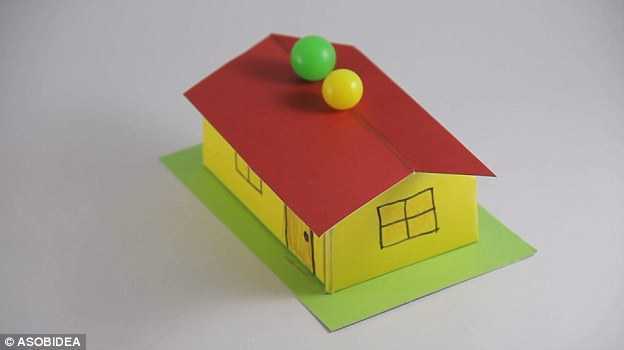 Clip 'bóng lăn trên mái nhà' khiến người xem ảo giác, lú lẫn