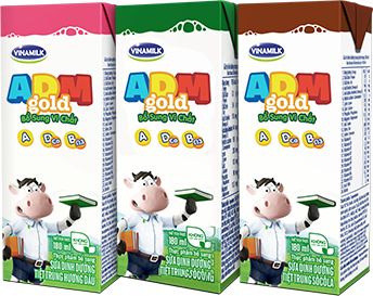 Sữa dinh dưỡng tiệt trùng Vinamilk ADM GOLD