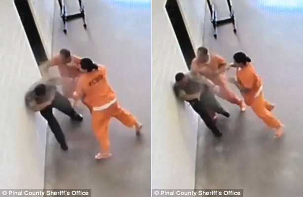 Tù nhân nổi loạn hành hung quản ngục