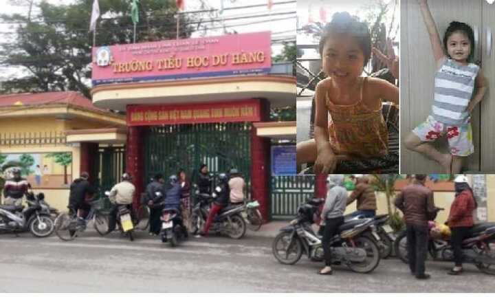 Bé gái 6 tuổi nghi bị 2 người lạ bắt cóc trước cổng trường