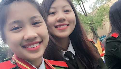 Nữ sinh xinh đẹp, tài năng trường Cao đẳng Cảnh sát Nhân dân I