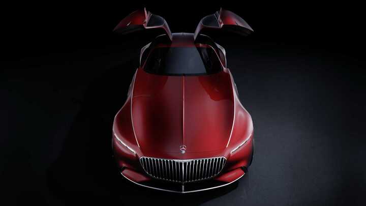 Siêu phẩm Vision Mercedes-Maybach 6 lộ diện với vẻ đẹp 'xuất thần'