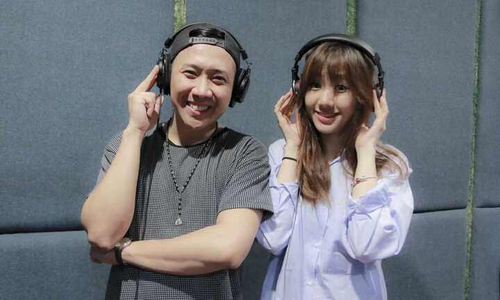 Phớt lờ scandal, Trấn Thành vui vẻ bên Hari Won