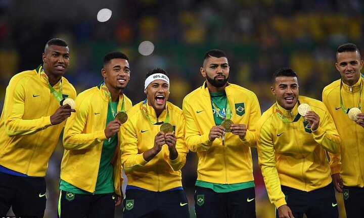 Thắng nghẹt thở Đức, U23 Brazil giành HCV Olympic