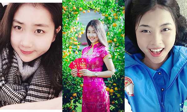 Thí sinh Hoa hậu Việt Nam khoe mặt mộc chứng minh vẻ đẹp tự nhiên