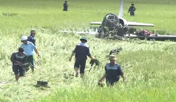 Máy bay L39 rơi khi đang huấn luyện tại Phú Yên