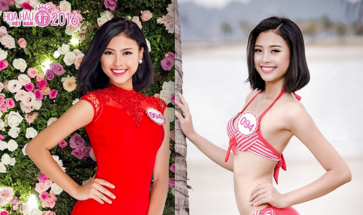 Vẻ gợi cảm của Đào Thị Hà - bản sao Tăng Thanh Hà tại Hoa hậu Việt Nam 2016
