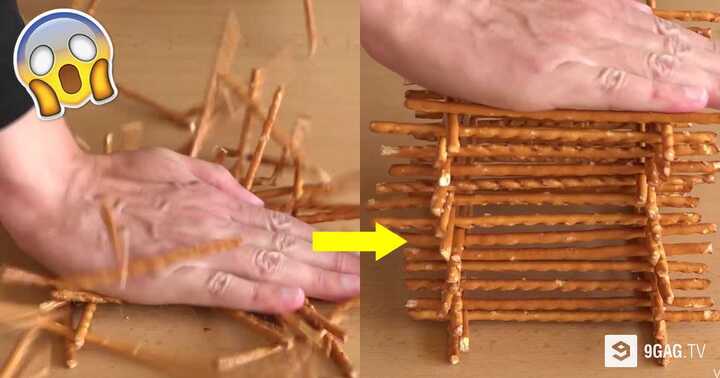 Đoạn video quay ngược khiến người xem thư thái không thể rời mắt