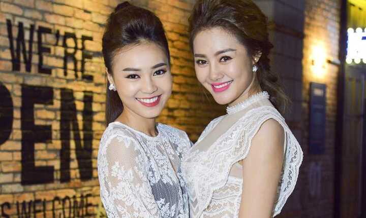 Lan Ngọc nhan sắc lấn át Linh Chi tại sự kiện