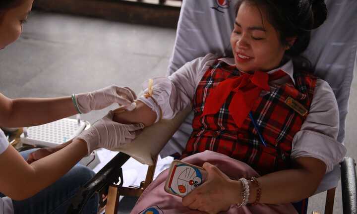 Đà Nẵng thu 250 đơn vị máu hiến tặng bệnh viện trong một buổi sáng