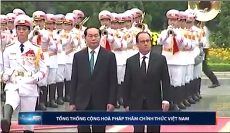 Tổng thống Pháp thăm chính thức Việt Nam