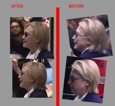 Rộ nghi vấn bà Clinton đang dùng người đóng thế vì lý do sức khỏe
