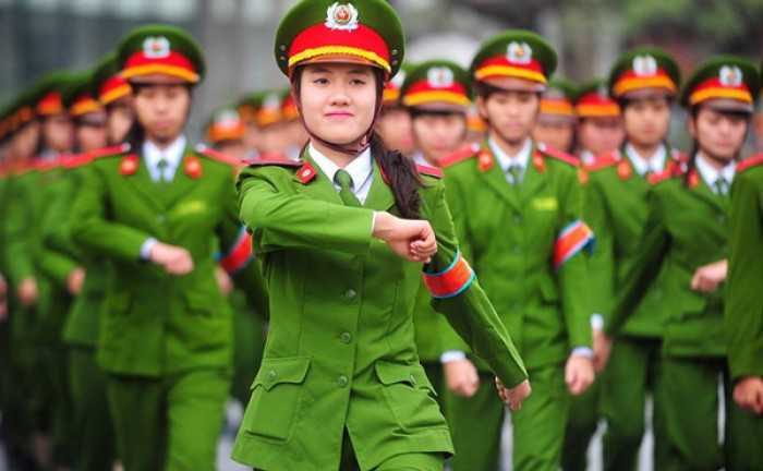 Điểm chuẩn hệ trung cấp trường Cao đẳng Cảnh sát Nhân dân II năm 2016