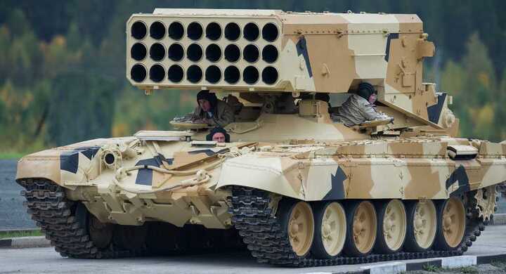 Video: Pháo phản lực đa nòng TOS-1, 'độc cô cầu bại' của quân đội Nga