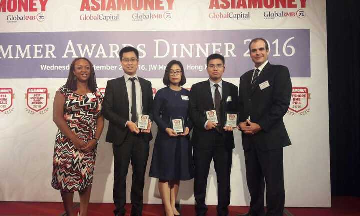 BIDV nhận các giải thưởng về kinh doanh tiền tệ