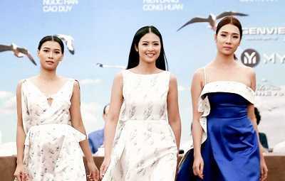 Hoa hậu Ngọc Hân giới thiệu bộ sưu tập mới trong Tuần lễ Thời trang Việt Nam