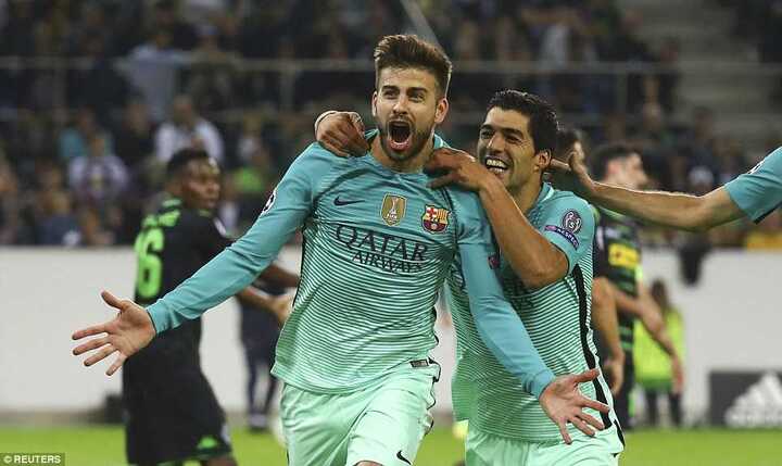 Highlights Borussia Moenchengladbach 1-2 Barcelona