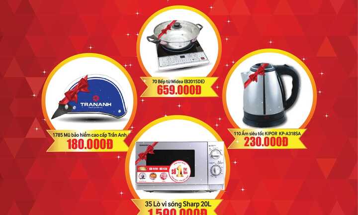 10 ngày vàng đại hạ giá mừng Trần Anh khai trương trung tâm điện máy đầu tiên tại Đà Nẵng