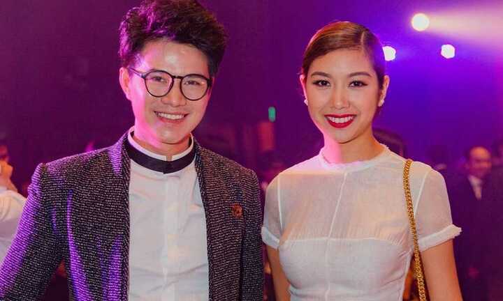 Á hậu Thuý Vân xinh đẹp bên MC Vũ Mạnh Cường