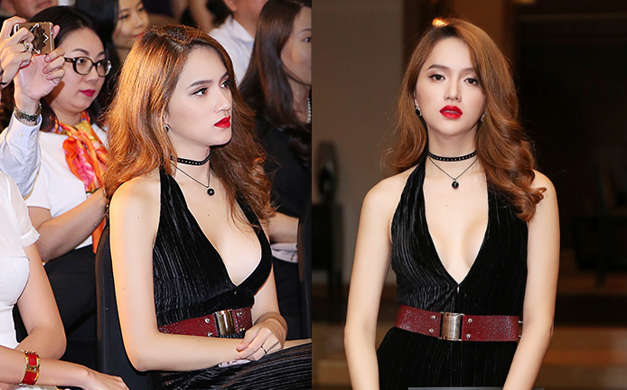 Hương Giang Idol táo bạo 'thả rông', khoe vòng một nóng bỏng