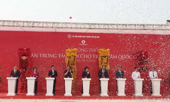 Hà Nội động thổ Trung tâm Hội chợ Triển lãm lớn nhất Châu Á