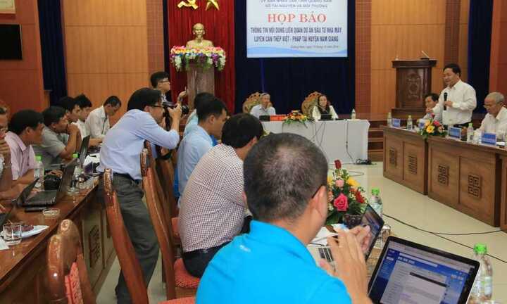 Di dời nhà máy thép nghìn tỉ ở Quảng Nam gây ô nhiễm