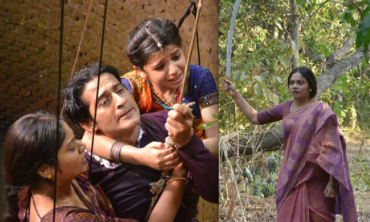 Phần cuối 'Cô dâu 8 tuổi': Anandi cầm kiếm, truy đuổi tên cướp hung tợn để cứu con