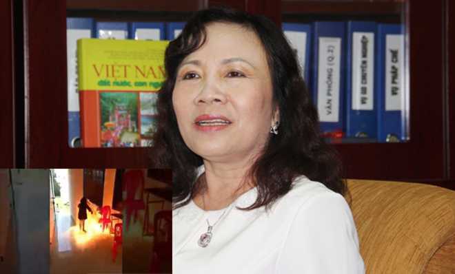 Thách đố trên Facebook, nữ sinh đốt trường: Thứ trưởng Bộ GD-ĐT nói 'đáng tiếc'