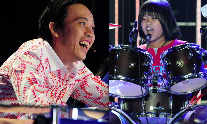 Trực tiếp tập 2 Gương mặt thân quen nhí 2016: 'Thần đồng' Trọng Nhân khoe tài đánh trống