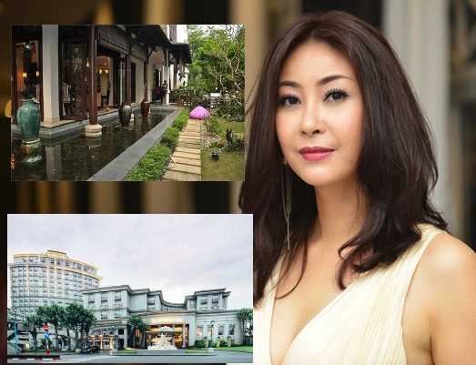 Hai căn nhà triệu USD, lộng lẫy như cung điện của Hoa hậu Hà Kiều Anh