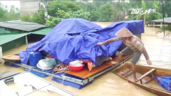Mục sở thị cách chống lũ sáng tạo, hiệu quả của dân vùng 'rốn lũ'
