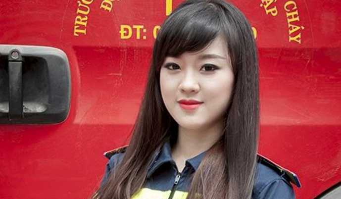 Hot girl ĐH Phòng cháy Chữa cháy giỏi tiếng Anh, mê múa bụng