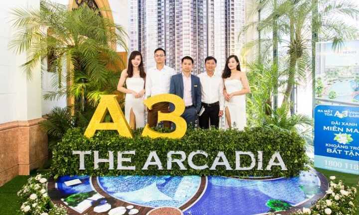 Ra mắt A3 The Arcadia - Vinhomes Gardenia: Hơn 50% căn hộ đã được đăng ký đặt mua