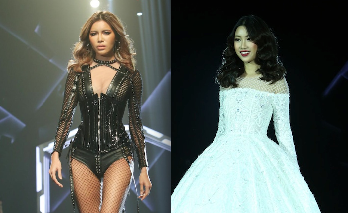 'Angelina Jolie phiên bản Việt' khoe thân hình gợi cảm lấn át Hoa hậu Đỗ Mỹ Linh